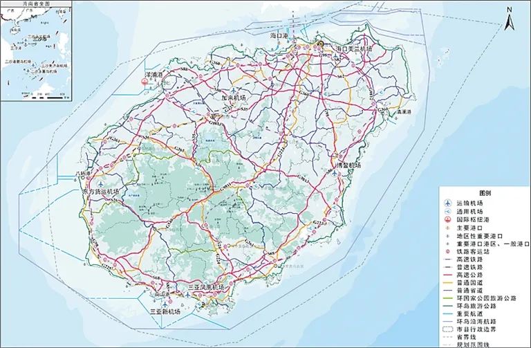 海南省国土空间规划(2020-2035)公开征求意见版发布