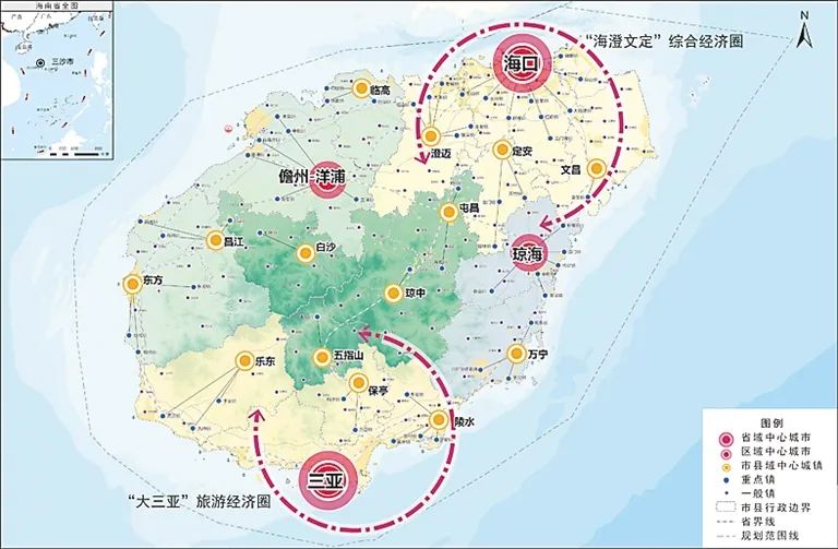 海南省国土空间规划(2020-2035)公开征求意见版发布