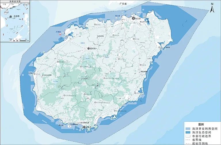 海南省国土空间规划（2020-2035）公开征求意见版发布